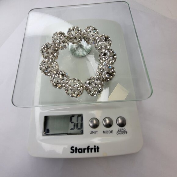 Crystal Stretch Ball Bracelet - Picture 13 of 16